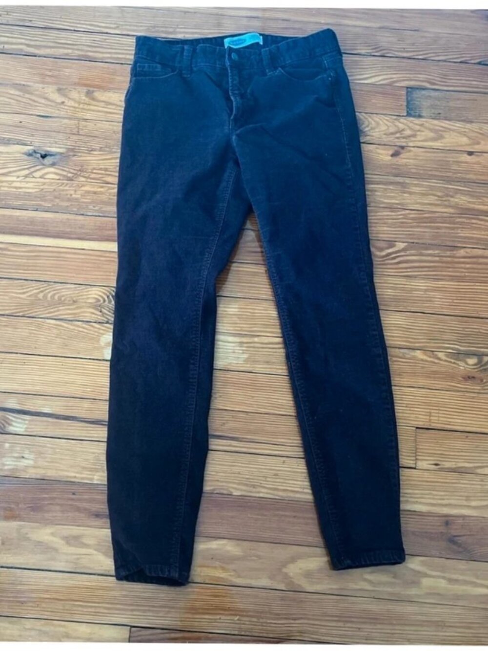 Old Navy Rockstar Super Skinny Plum Corduroy Pants Women's 6